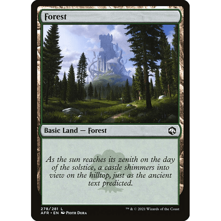 Forest | Inglés | NM | AFR 1