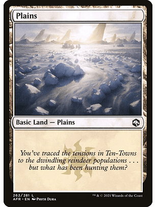 Plains | Inglés | NM | AFR