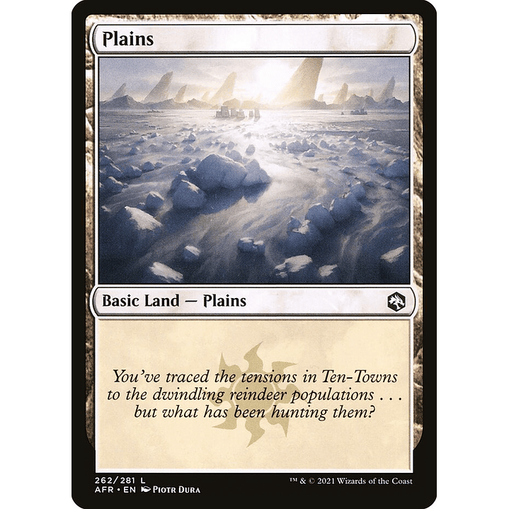 Plains | Inglés | NM | AFR 1