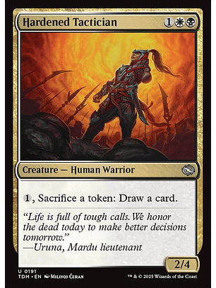 Hardened Tactician | Inglés | NM | TDM