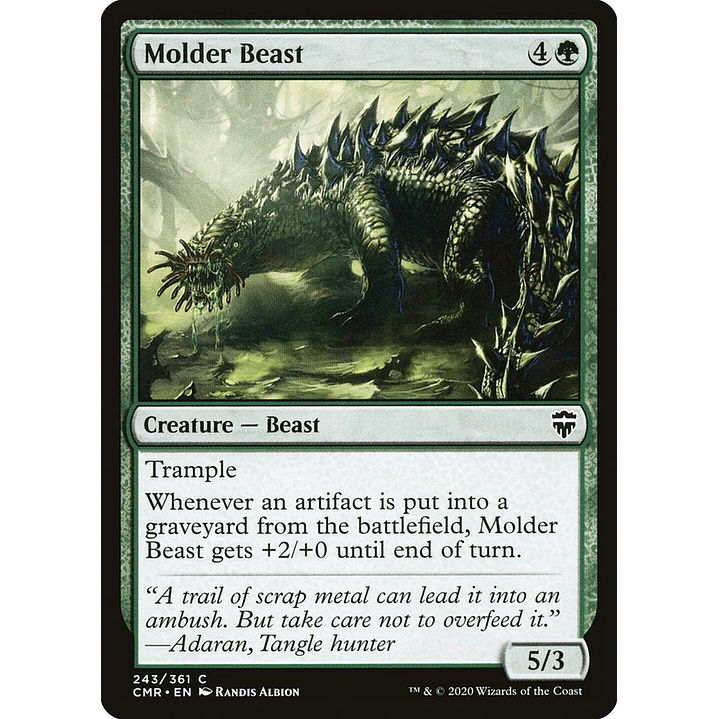 Molder Beast (foil) | Inglés | NM | CMR 1