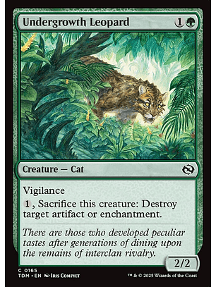 Undergrowth Leopard | Inglés | NM | TDM