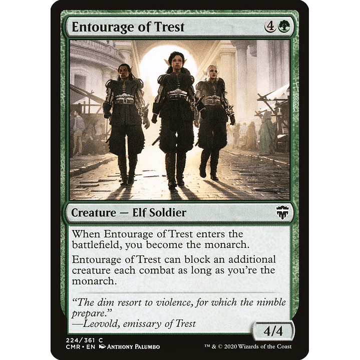 Entourage of Trest (foil) | Inglés | NM | CMR 1
