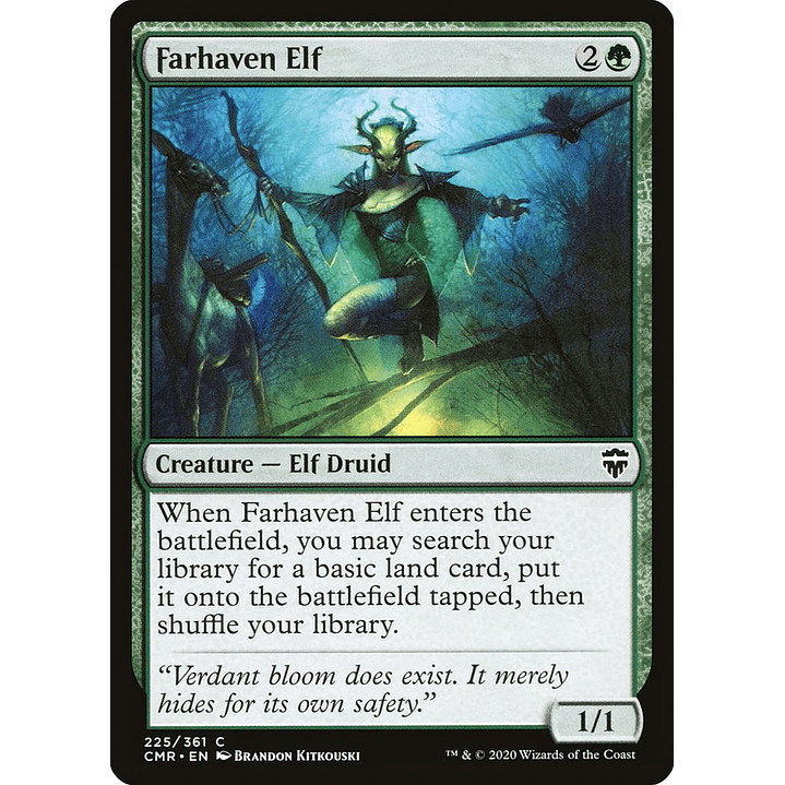 Farhaven Elf (foil) | Inglés | NM | CMR 1