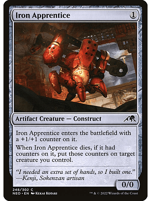 Iron Apprentice | Español | NM | NEO