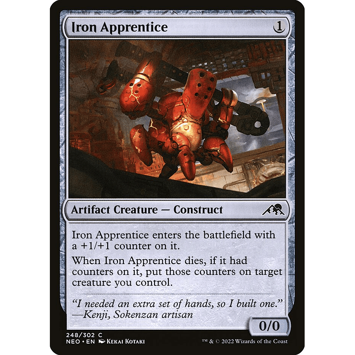 Iron Apprentice | Español | NM | NEO 1