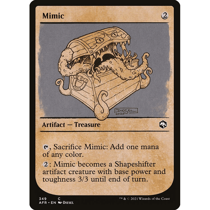 Mimic (Showcase) | Inglés | NM | AFR 1