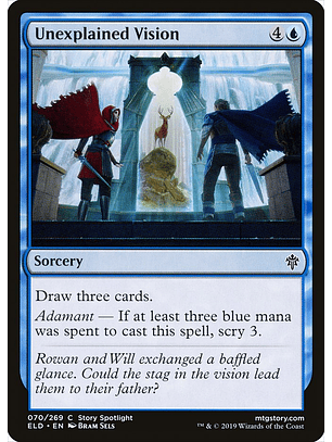 Unexplained Vision | Inglés | NM | ELD