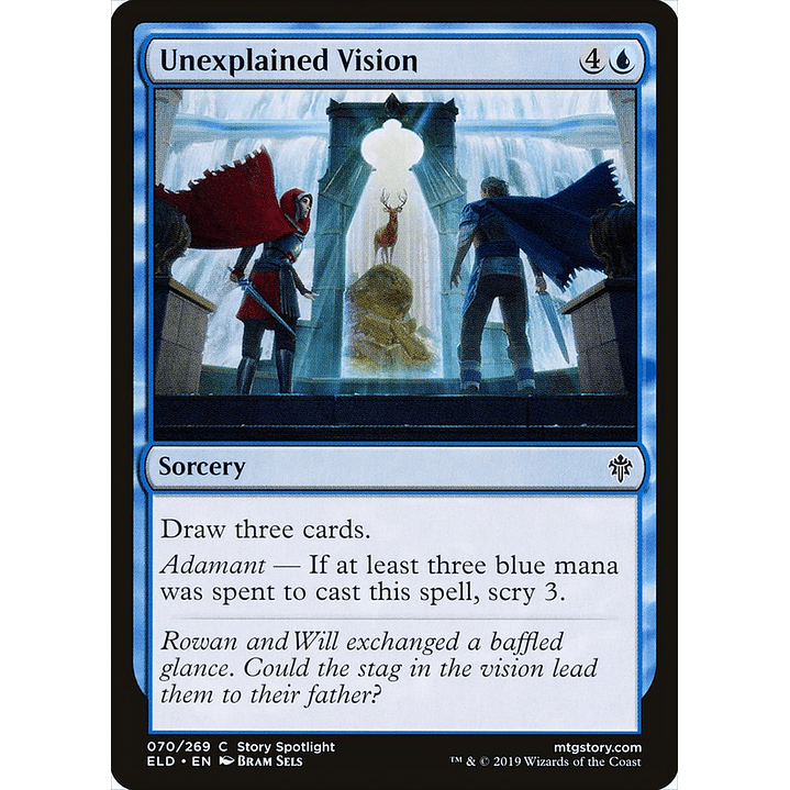 Unexplained Vision | Inglés | NM | ELD 1