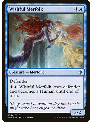 Wishful Merfolk | Inglés | NM | ELD