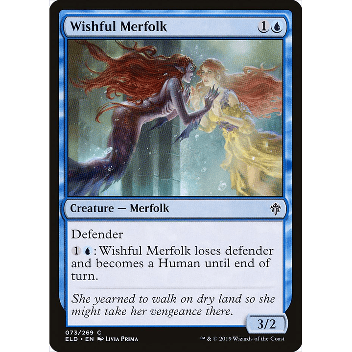 Wishful Merfolk | Inglés | NM | ELD 1