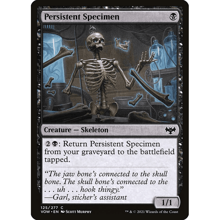 Persistent Specimen | Español | NM | VOW 1