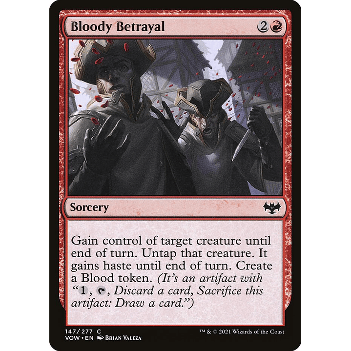 Bloody Betrayal | Español | NM | VOW 1