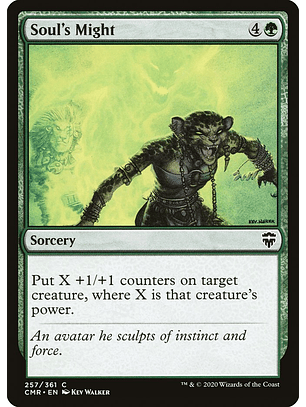 Soul's Might (foil) | Inglés | NM | CMR