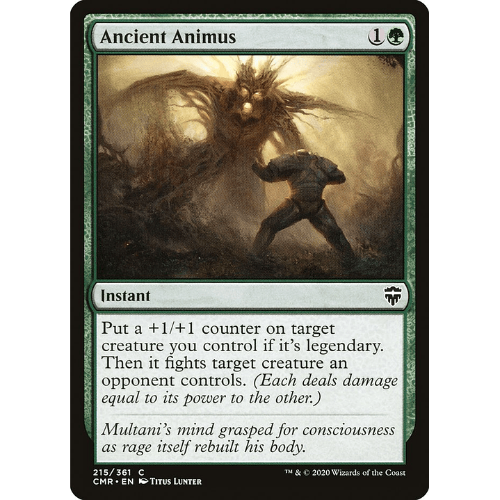 Ancient Animus (foil) | Inglés | NM | CMR 1