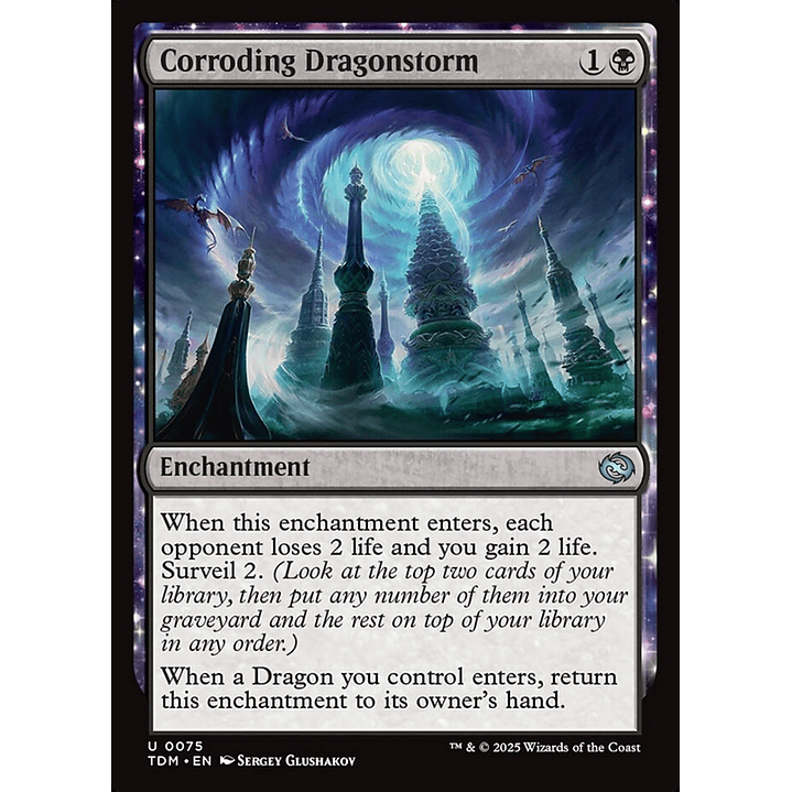 Corroding Dragonstorm | Inglés | NM | TDM 1