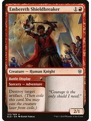 Embereth Shieldbreaker // Battle Display | Inglés | NM | ELD