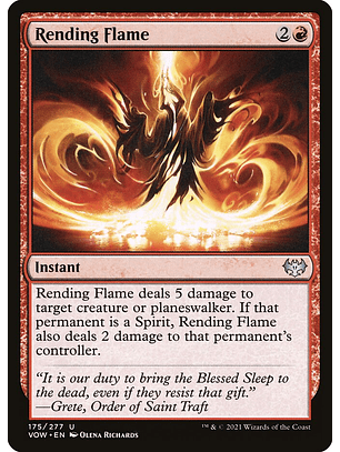 Rending Flame | Inglés | NM | VOW