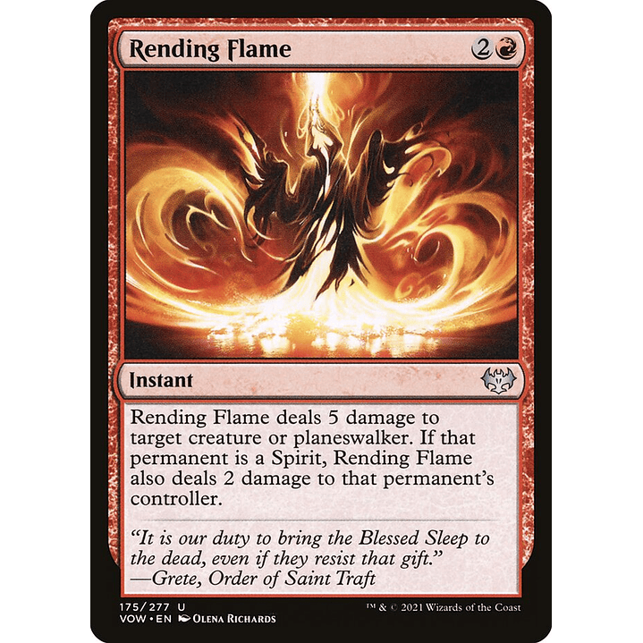 Rending Flame | Inglés | NM | VOW 1