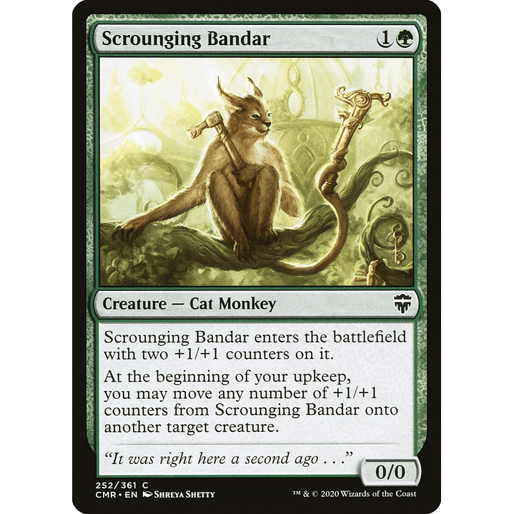 Scrounging Bandar | Inglés | NM | CMR 1