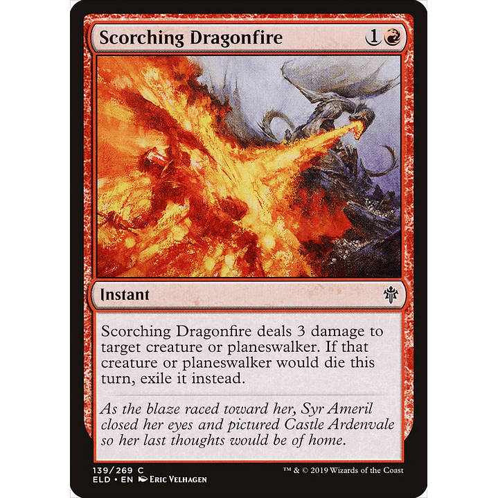 Scorching Dragonfire | Inglés | NM | ELD 1