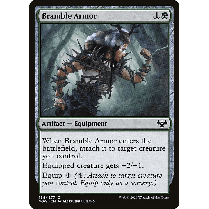 Bramble Armor | Español | NM | VOW 1