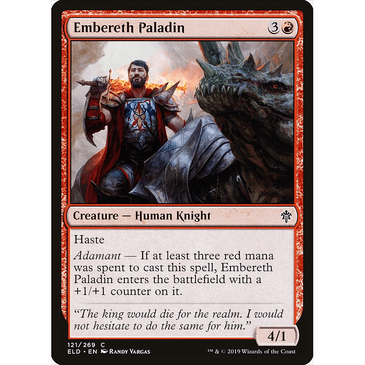 Embereth Paladin | Inglés | NM | ELD 1