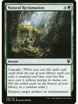 Natural Reclamation | Inglés | NM | CMR