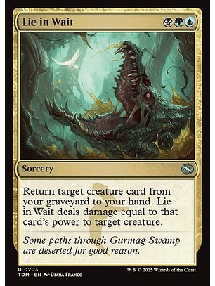 Lie in Wait | Inglés | NM | TDM