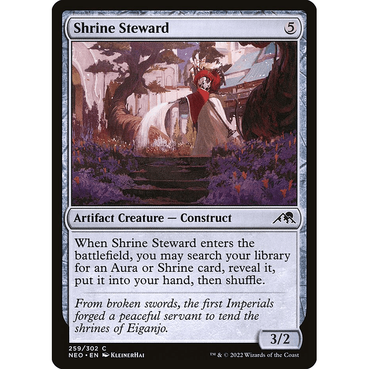 Shrine Steward (foil) | Inglés | NM | NEO 1