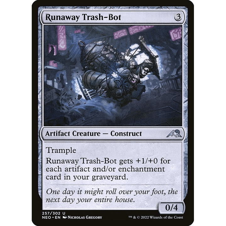 Runaway Trash-Bot | Inglés | NM | NEO 1