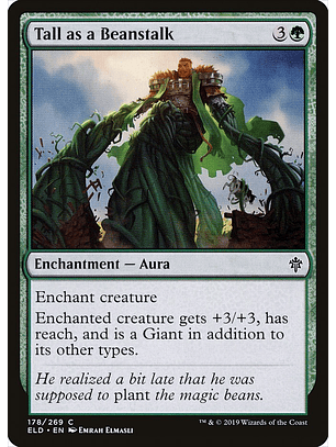 Tall as a Beanstalk | Inglés | NM | ELD