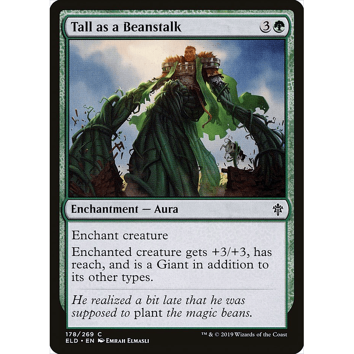 Tall as a Beanstalk | Inglés | NM | ELD 1