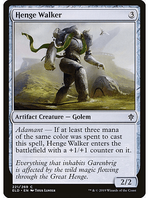Henge Walker | Inglés | NM | ELD