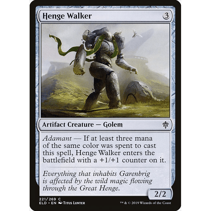 Henge Walker | Inglés | NM | ELD 1