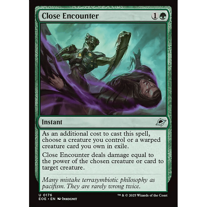 Close Encounter | Inglés | NM | EOE 1