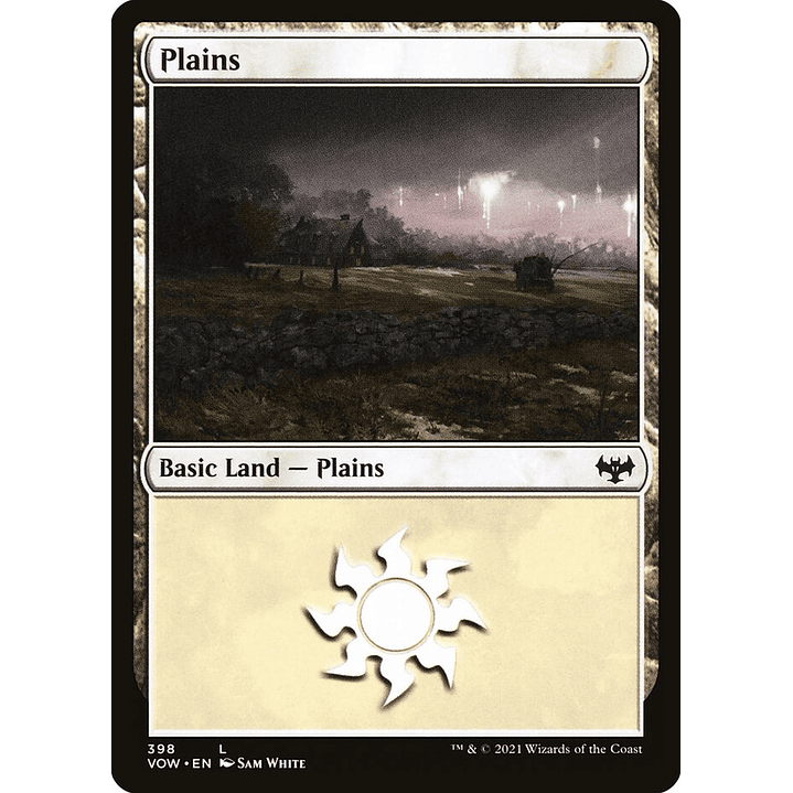 Plains (foil) | Inglés | NM | VOW 1