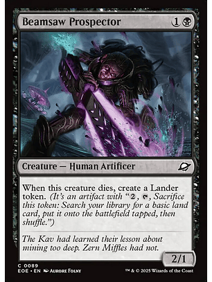 Beamsaw Prospector | Inglés | NM | EOE