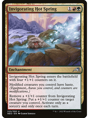 Invigorating Hot Spring (foil) | Inglés | NM | NEO