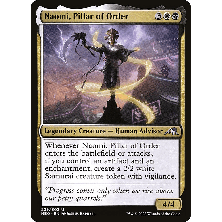 Naomi, Pillar of Order | Inglés | NM | NEO 1