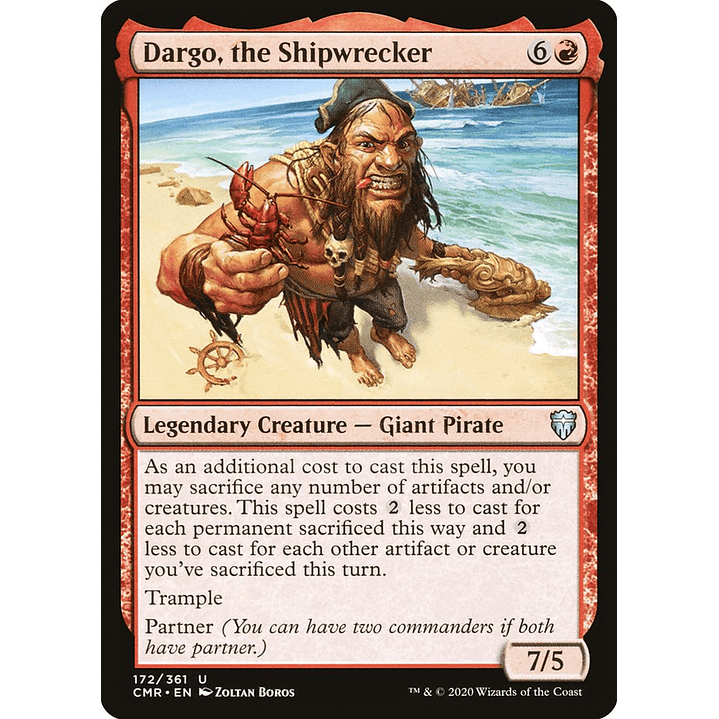 Dargo, the Shipwrecker (foil) | Inglés | NM | CMR 1
