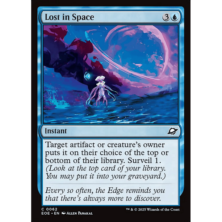 Lost in Space | Inglés | NM | EOE 1