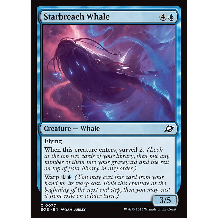 Starbreach Whale | Inglés | NM | EOE 1