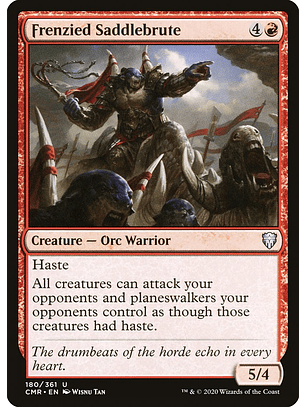 Frenzied Saddlebrute | Inglés | NM | CMR
