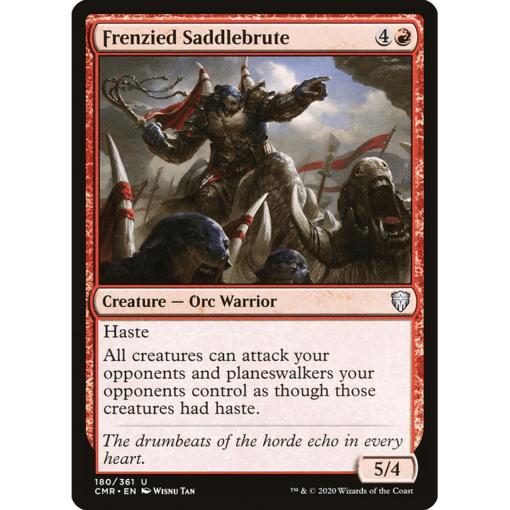 Frenzied Saddlebrute | Inglés | NM | CMR 1
