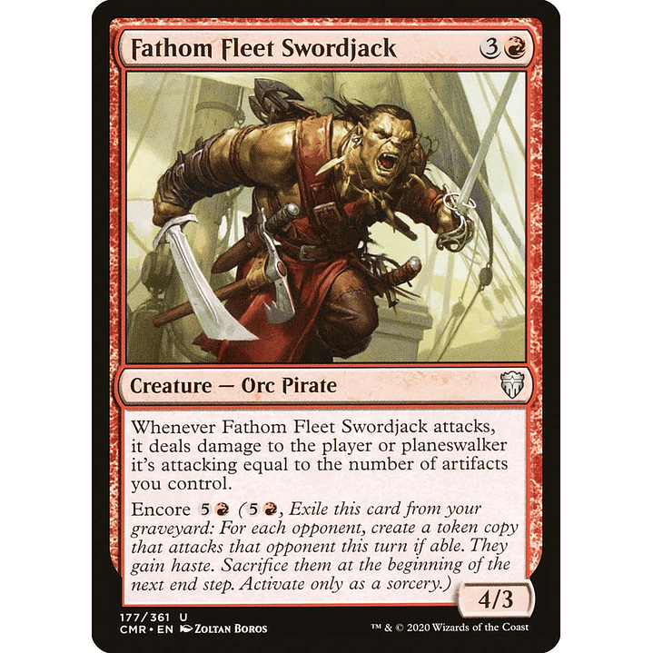 Fathom Fleet Swordjack | Inglés | NM | CMR 1