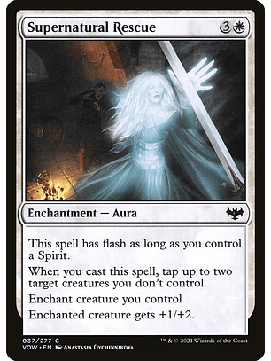 Supernatural Rescue | Español | NM | VOW