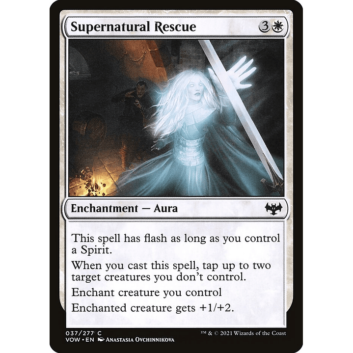 Supernatural Rescue | Español | NM | VOW 1