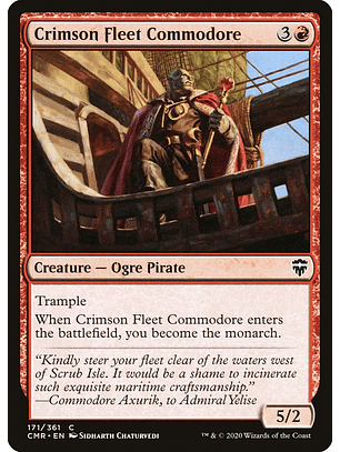 Crimson Fleet Commodore (foil) | Inglés | NM | CMR