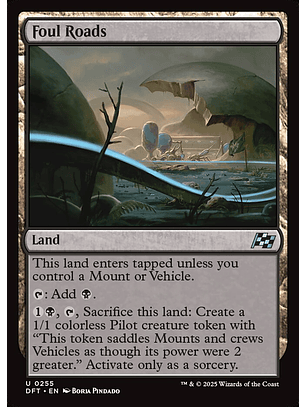 Foul Roads | Español | NM | DFT